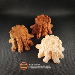 Decorative Tree Stump 3d model