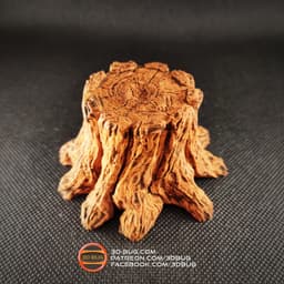 Decorative Tree Stump 3d model