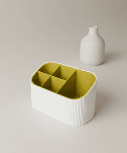 Modular Organizer with Interchangeable Trays 3d model