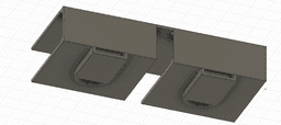 Magnetic Wii Sensor Bar Mount 3d model