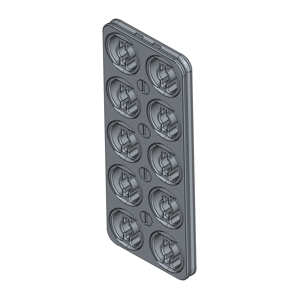 D-LOCK_PANEL.2X5-L-S 3d model