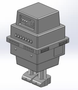 Star War inspired Scale Gonk Droid 3d model