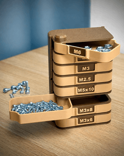 Modular Storage Tower Organizer | Storage Box 3d model