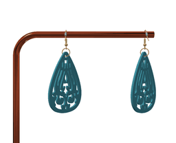Cute keychain / earrings 3d model