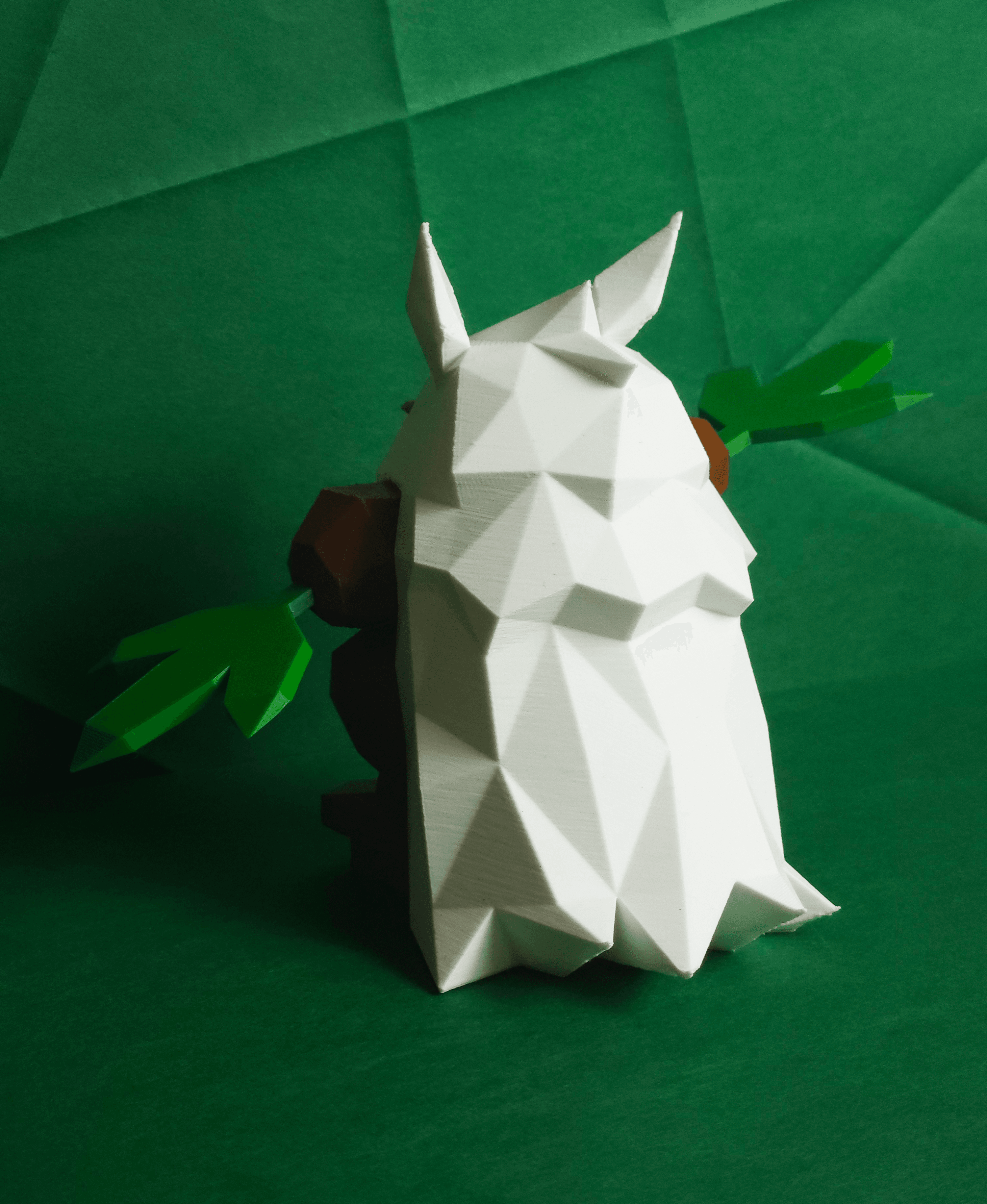 Shiftry Low Poly Pokemon 3d model