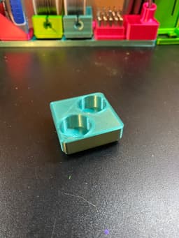 Gridfinity glue stick holder 3d model