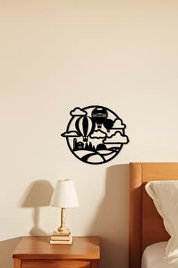 Balloon Wall Art, Wall Decor, Home Decor 3d model