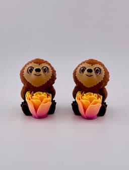 Mother's Day Roseables Sloth 3d model