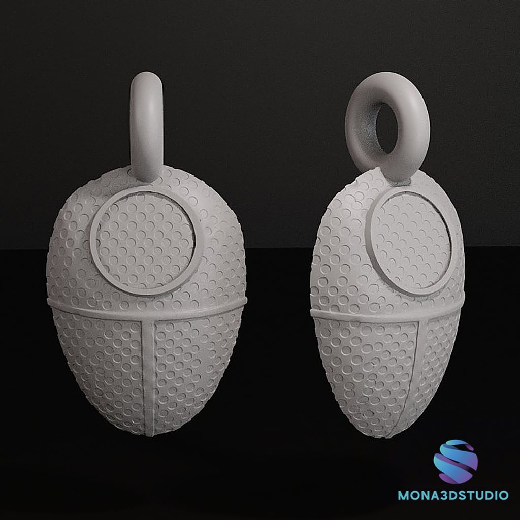 Squid Game Soldier Mask with Circle 3d model