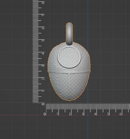 Squid Game Soldier Mask with Circle 3d model