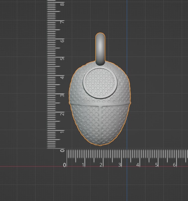 Squid Game Soldier Mask with Circle 3d model