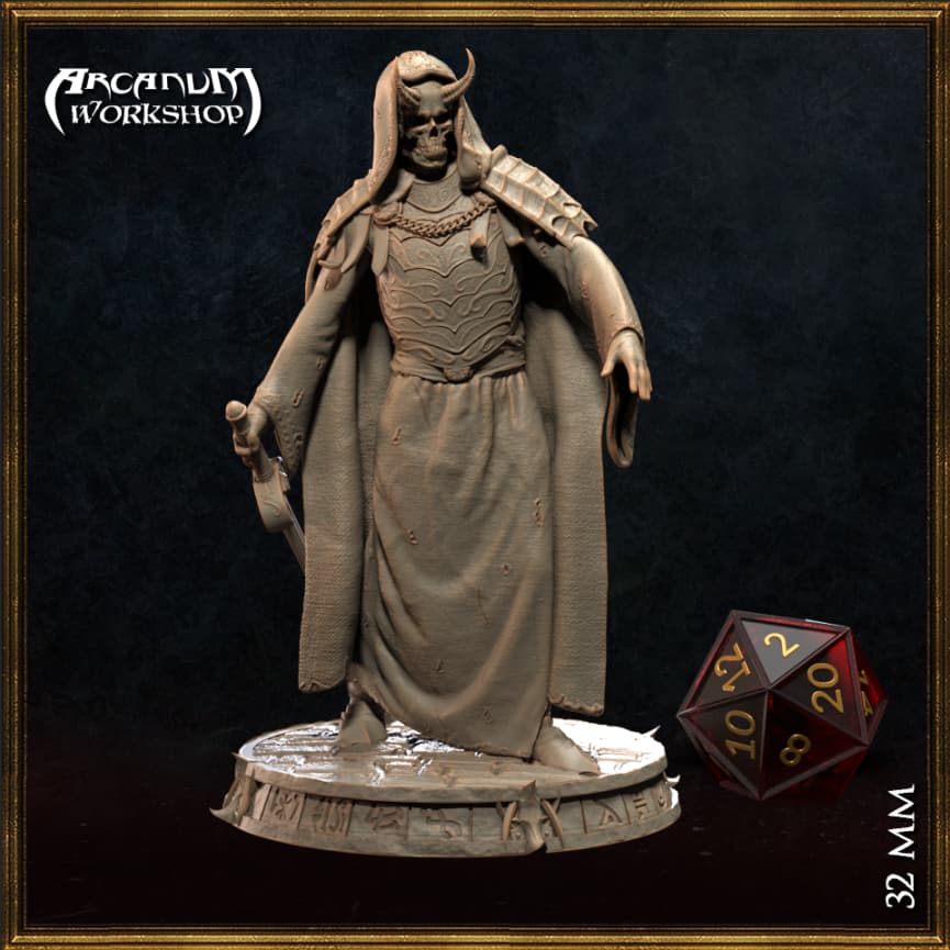 Dark Wanderer (32mm) 3d model