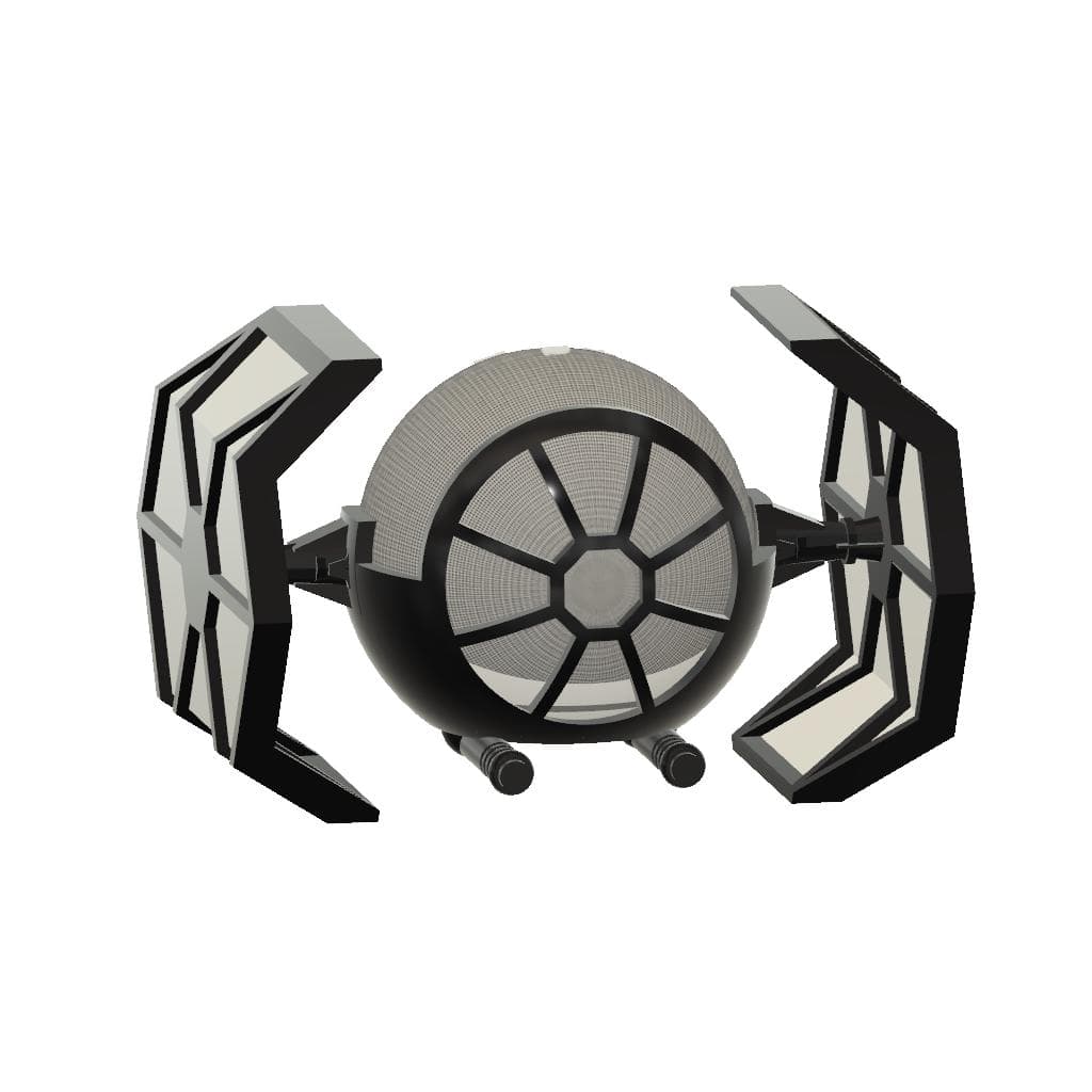 Tie Fighter X1 for Echo Dot 3d model