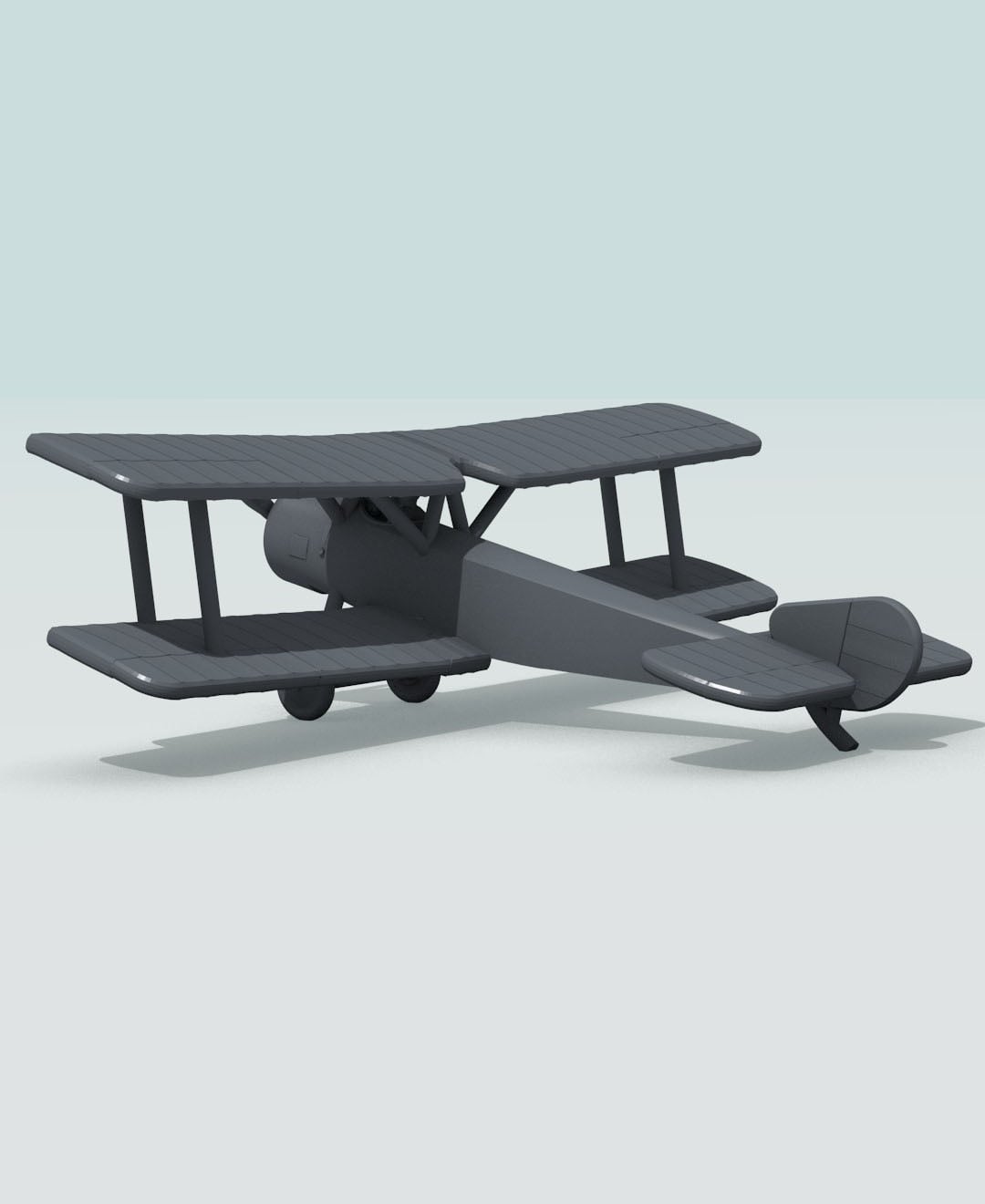 1:144 Sopwith 1½ Strutter (Single-seater) 3d model