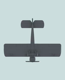 1:144 Sopwith 1½ Strutter (Single-seater) 3d model