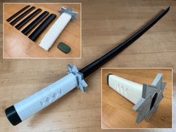 Sanemi’s Collapsing Sword 3d model