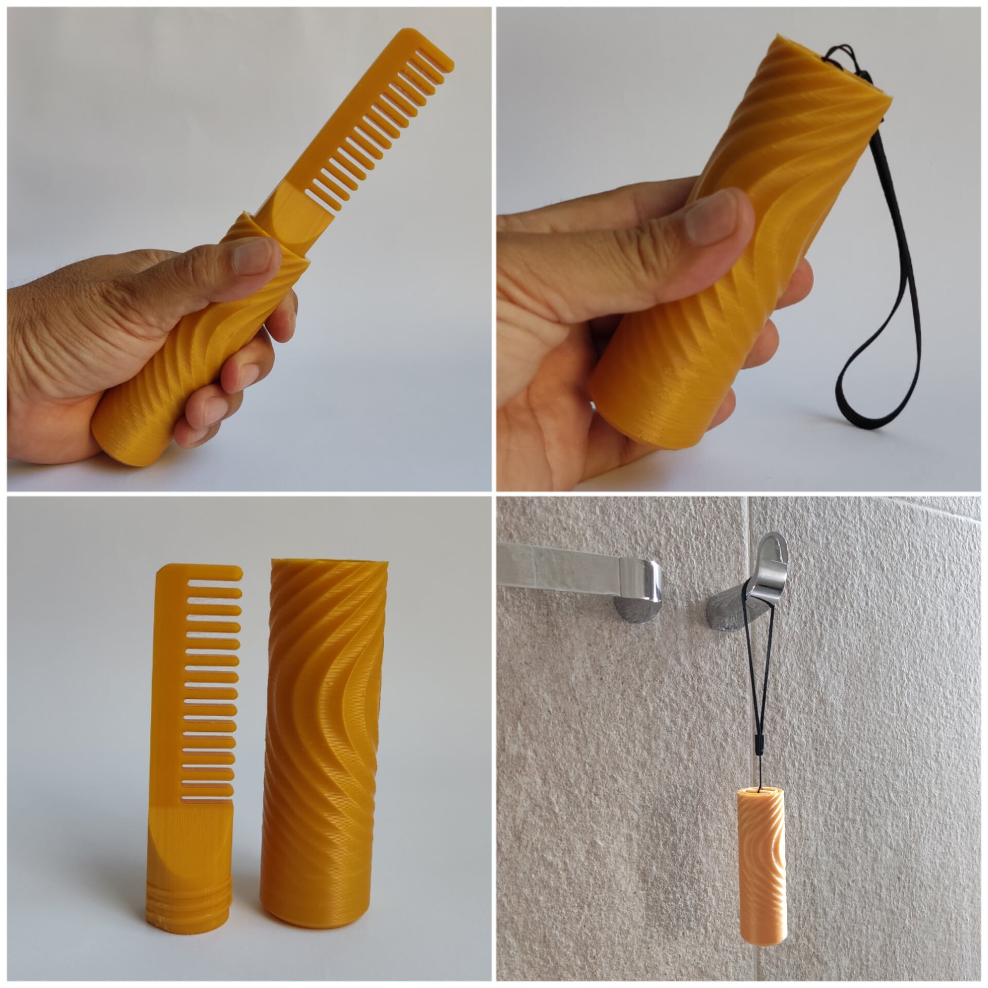 print in place comb 3d model