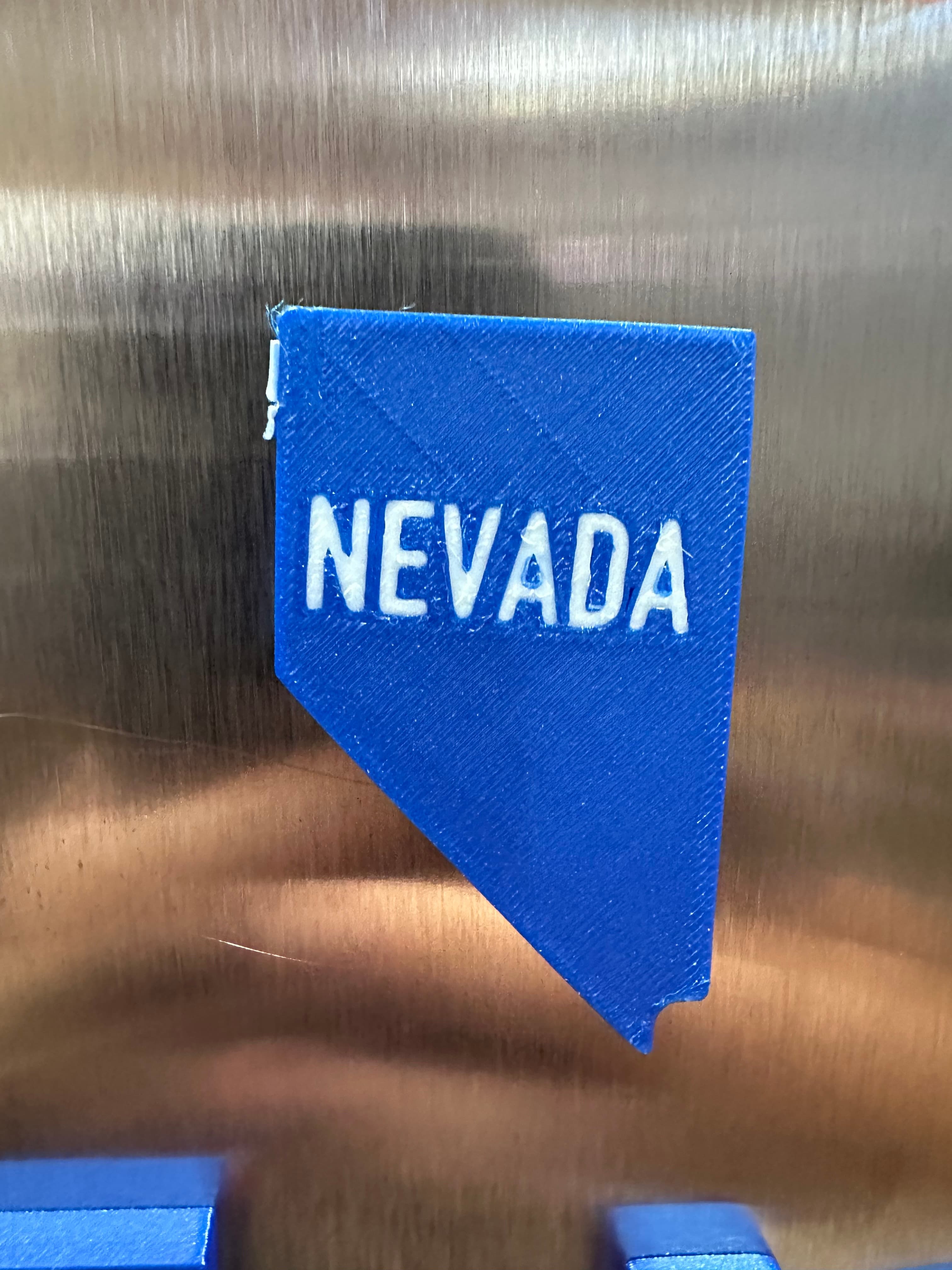 Merica Fridge Magnets - MMU version - NEVADA 3d model