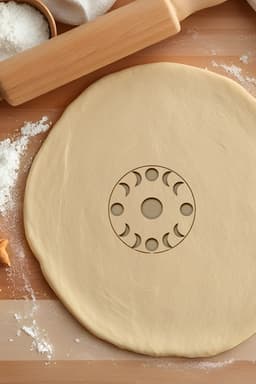 Moon Cookie Cutter, Biscuit Cutter 3d model