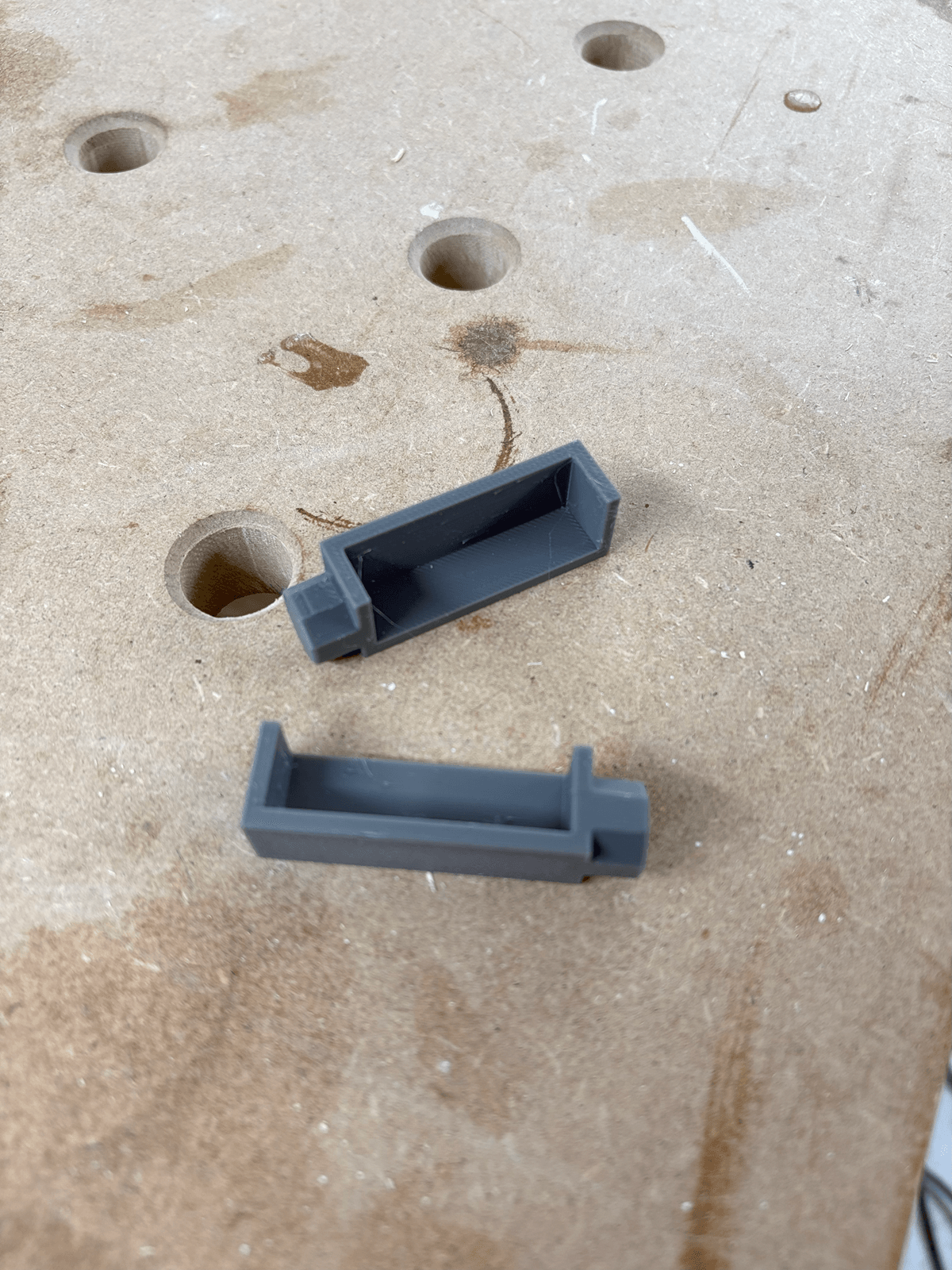 Drill Bit Box Holder for Multiboard 3d model
