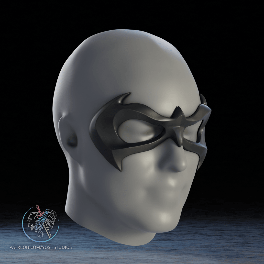 Robin Mask 3D Printer STL File 3d model