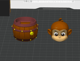Monkey in Barrel Clicker 3d model
