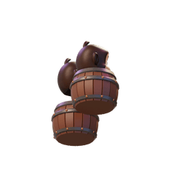 Monkey in Barrel Clicker 3d model
