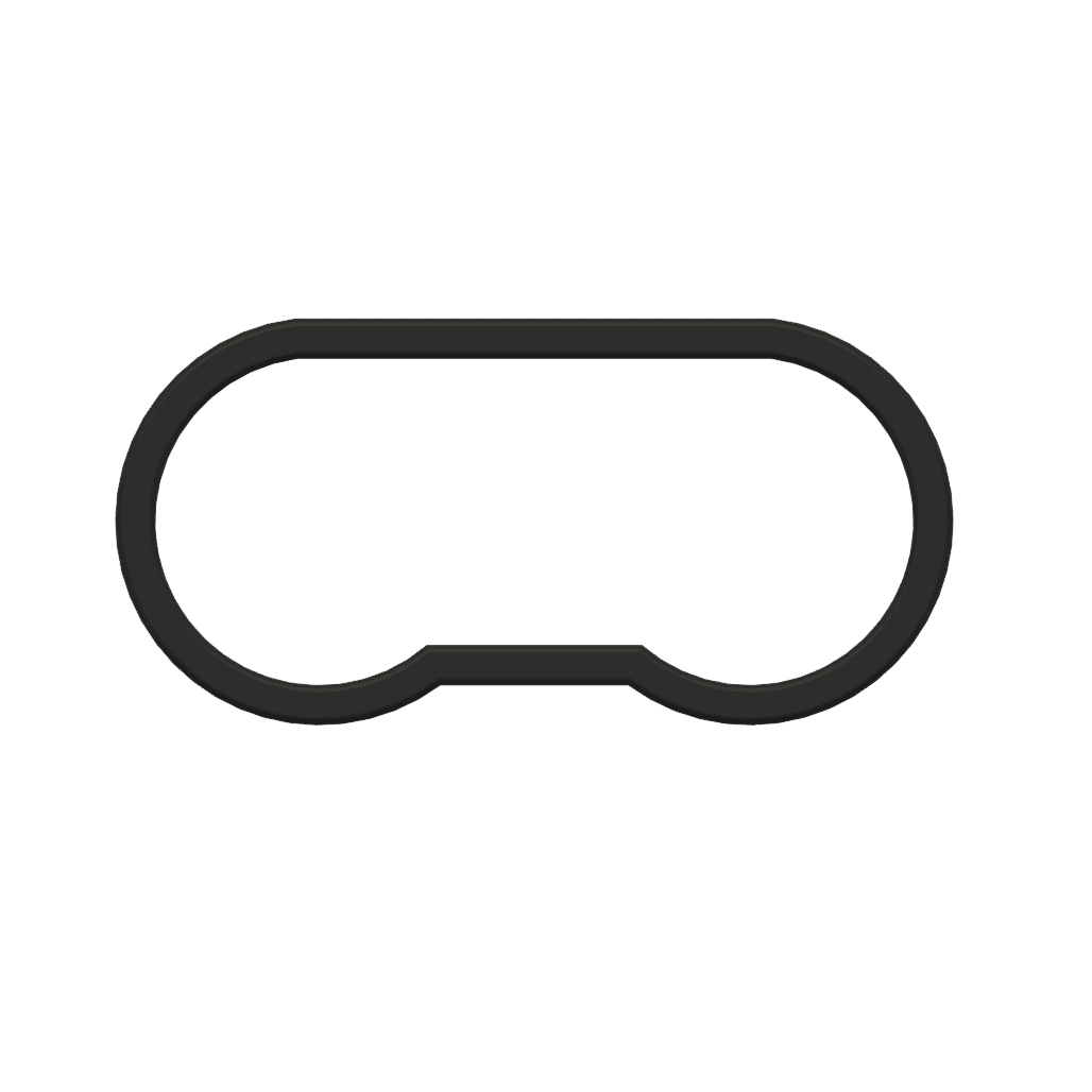 SNES Controller Cookie Cutter STL File - 4 inches 3d model