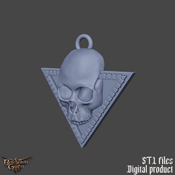Fantasy Absolute Necklace Baldurs Gate 3 3d model