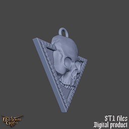 Fantasy Absolute Necklace Baldurs Gate 3 3d model