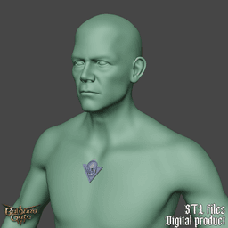 Fantasy Absolute Necklace Baldurs Gate 3 3d model