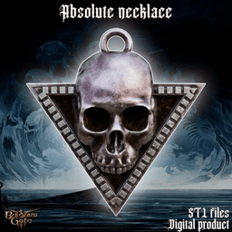 Fantasy Absolute Necklace Baldurs Gate 3 3d model