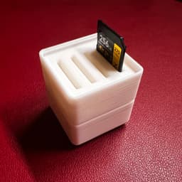Gridfinity: SD Card Holder 3d model