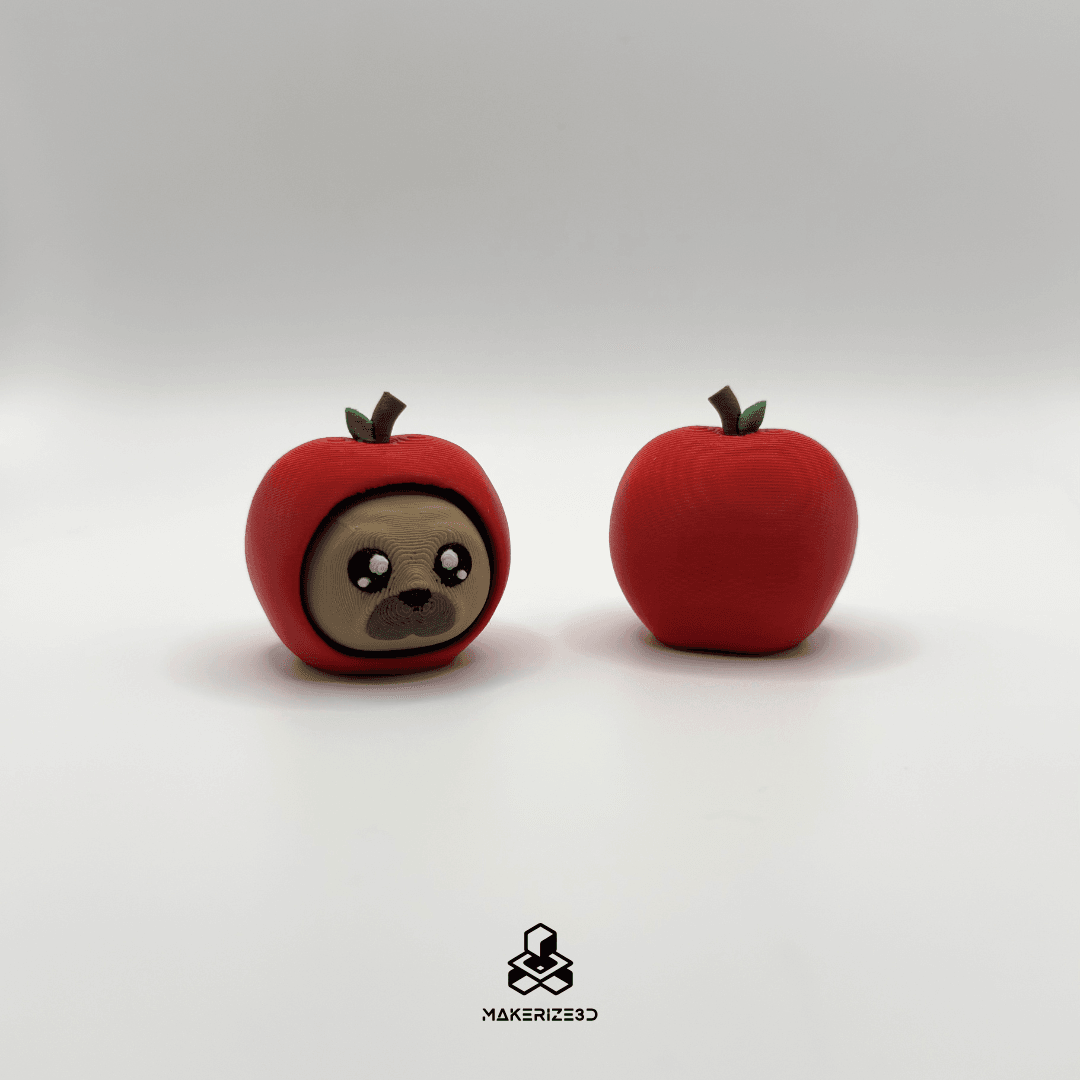Fruit Buddy Apple 3d model
