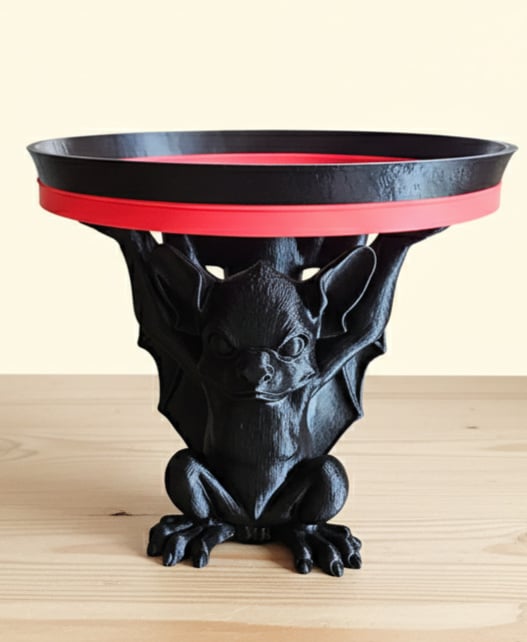 Halloween Bat Cookie Tray 3d model