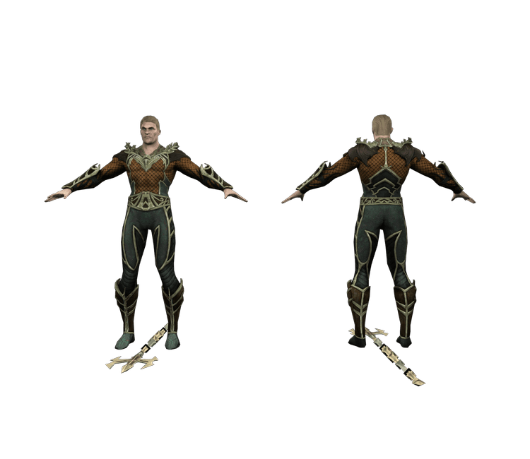 Arthur Curry Aquaman 3d model