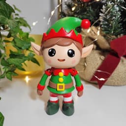 TWINKLE TOE - Whimsical Christmas Elf 3d model