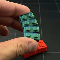 Flexy Brick keychain 3d model