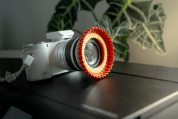 Flower Lens Accessory in Multiple sizes 3d model
