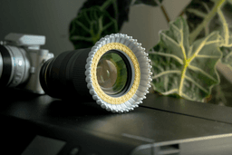Flower Lens Accessory in Multiple sizes 3d model