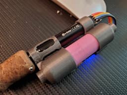 Cordless Soldering Iron TS80/P - 18650 Battery Module for TS80 3d model