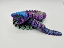 Flexi Sensory Rattlesnakes 3d model