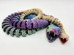 Flexi Sensory Rattlesnakes 3d model