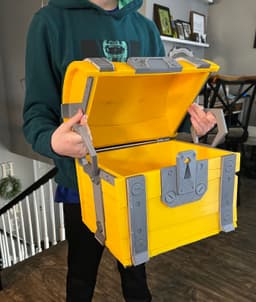 Fortnite Loot Chest - Scaled up for Ender 5 plus 3d model