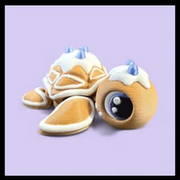 Gingerbread Turtle 3d model
