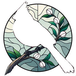 Cardinal Stained-Glass Styled Two Part Lithophane 3d model