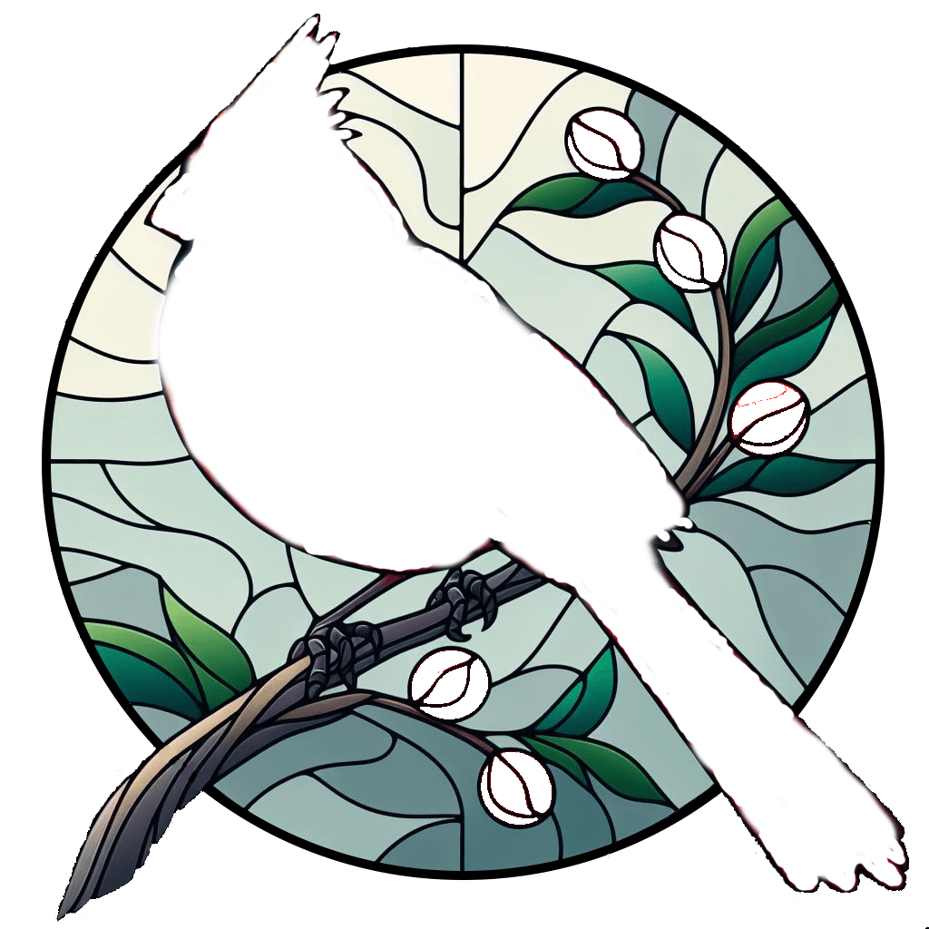 Cardinal Stained-Glass Styled Two Part Lithophane 3d model