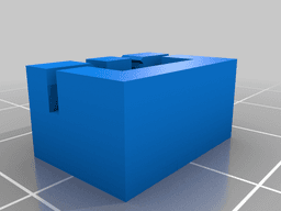 3 pin JST connector(printable) 3d model