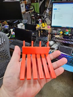 PegBoard USB wire Organizer 3d model