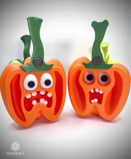 Screaming Pepper 3d model